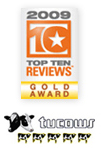 2009 Top Ten Reviews Gold Awards