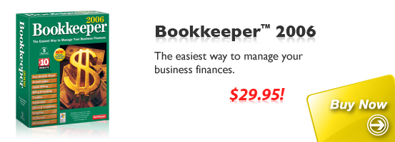 Buy Bookkeeper 2006: The easisest way to manage your finances.