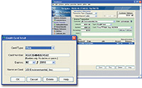 Bookkeeper Process Credit Cards Screen Shot