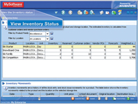 Manage Inventory screen